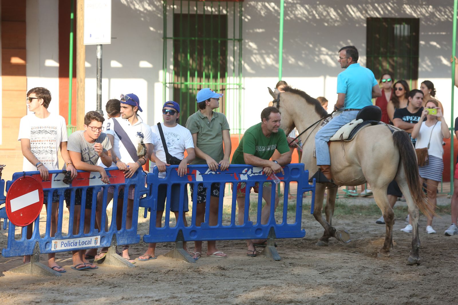 Las imágenes de la carrera de cintas a caballo