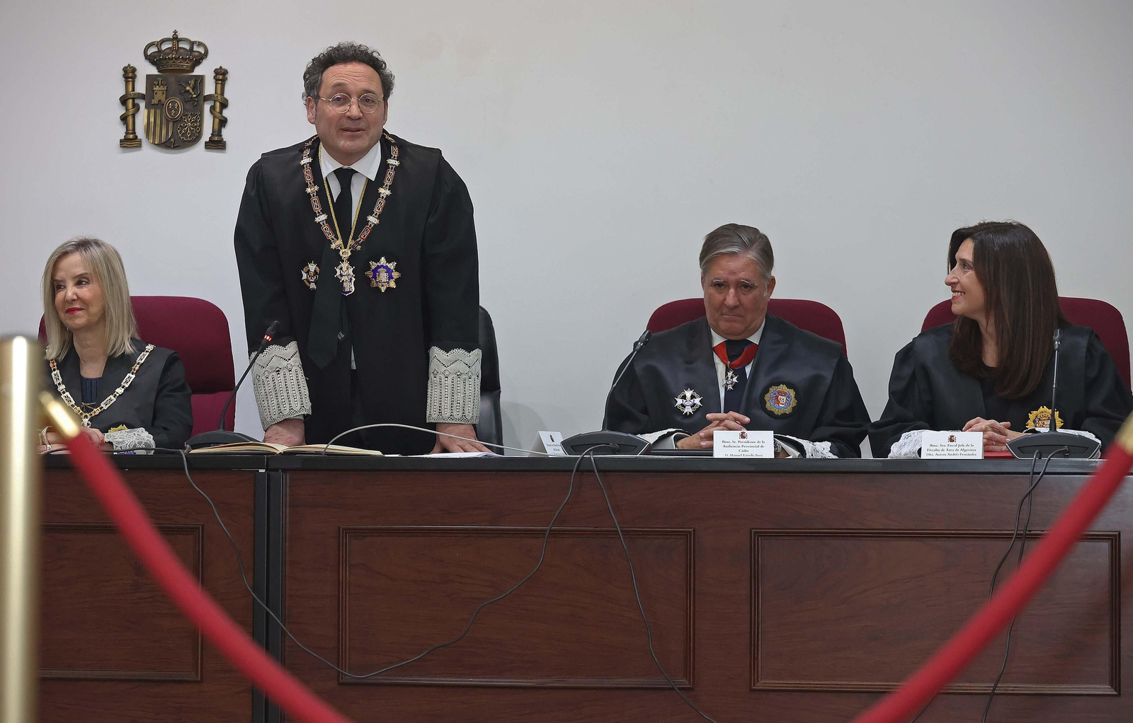 La toma de posesión de Aurora Andrés como nueva Fiscal Jefe del Área de Algeciras, en imágenes