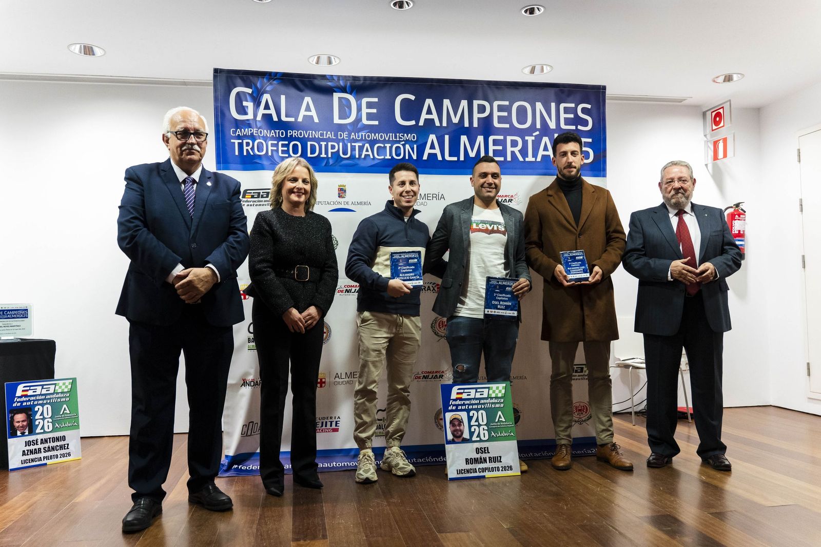 Galardones de los Campeonatos Provinciales de Automovilismo "Trofeos Diputación de Almería", en imágenes