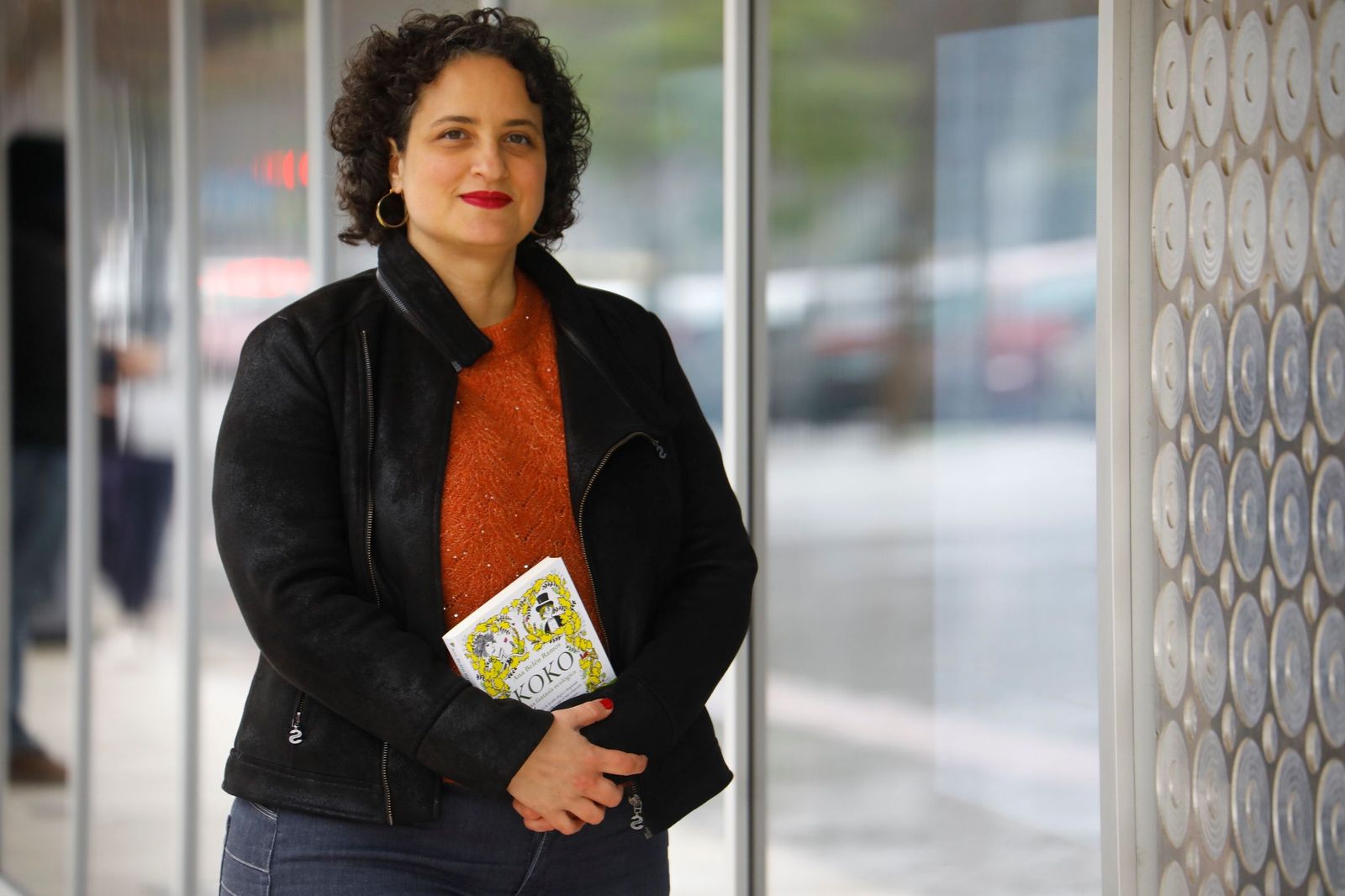 Ana Belén Ramos, con su libro 'Koko'.