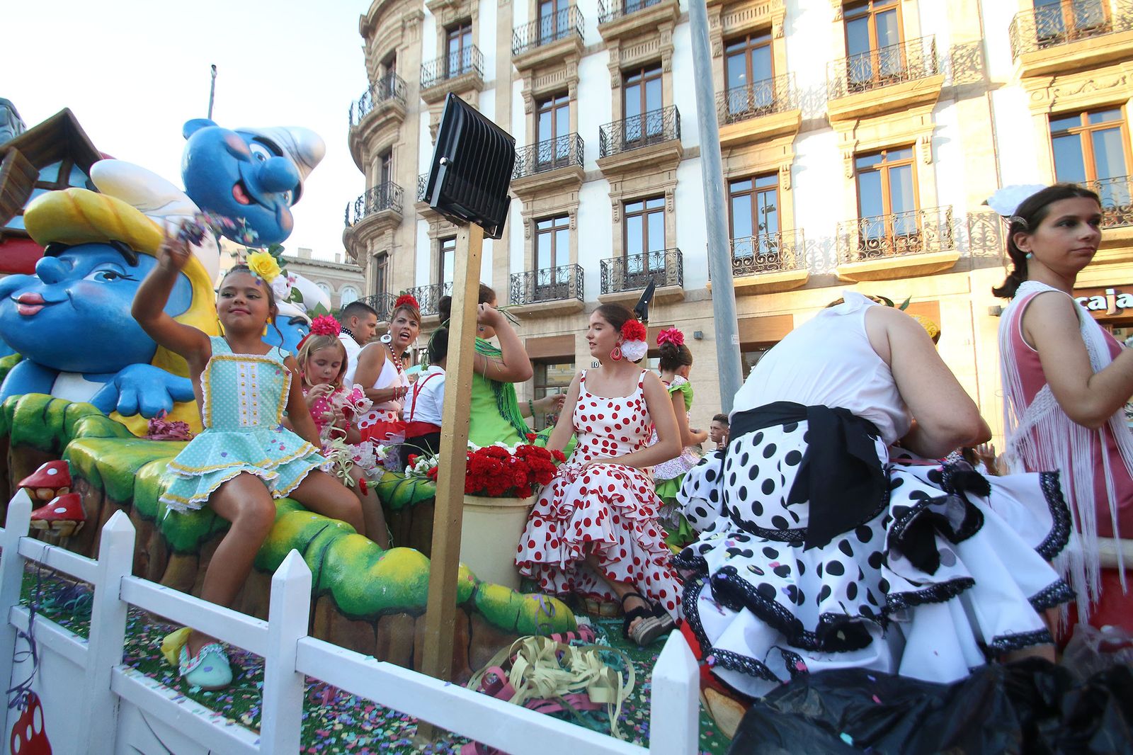 Fotogalería de la Batalla de Flores. Feria de Almería 2019