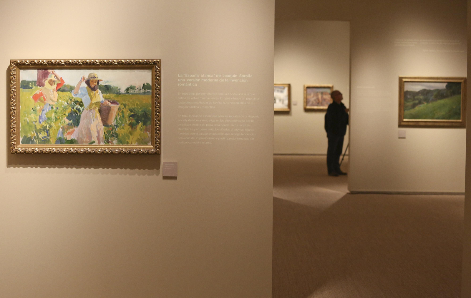 La exposición 'Sorolla tierra adentro' en el nuevo espacio de la Fundación Unicaja