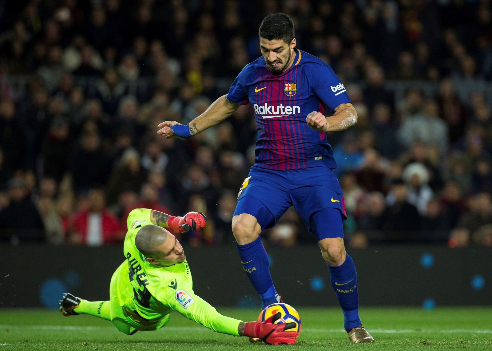 El Barcelona-Deportivo de La Coruña, en imágenes