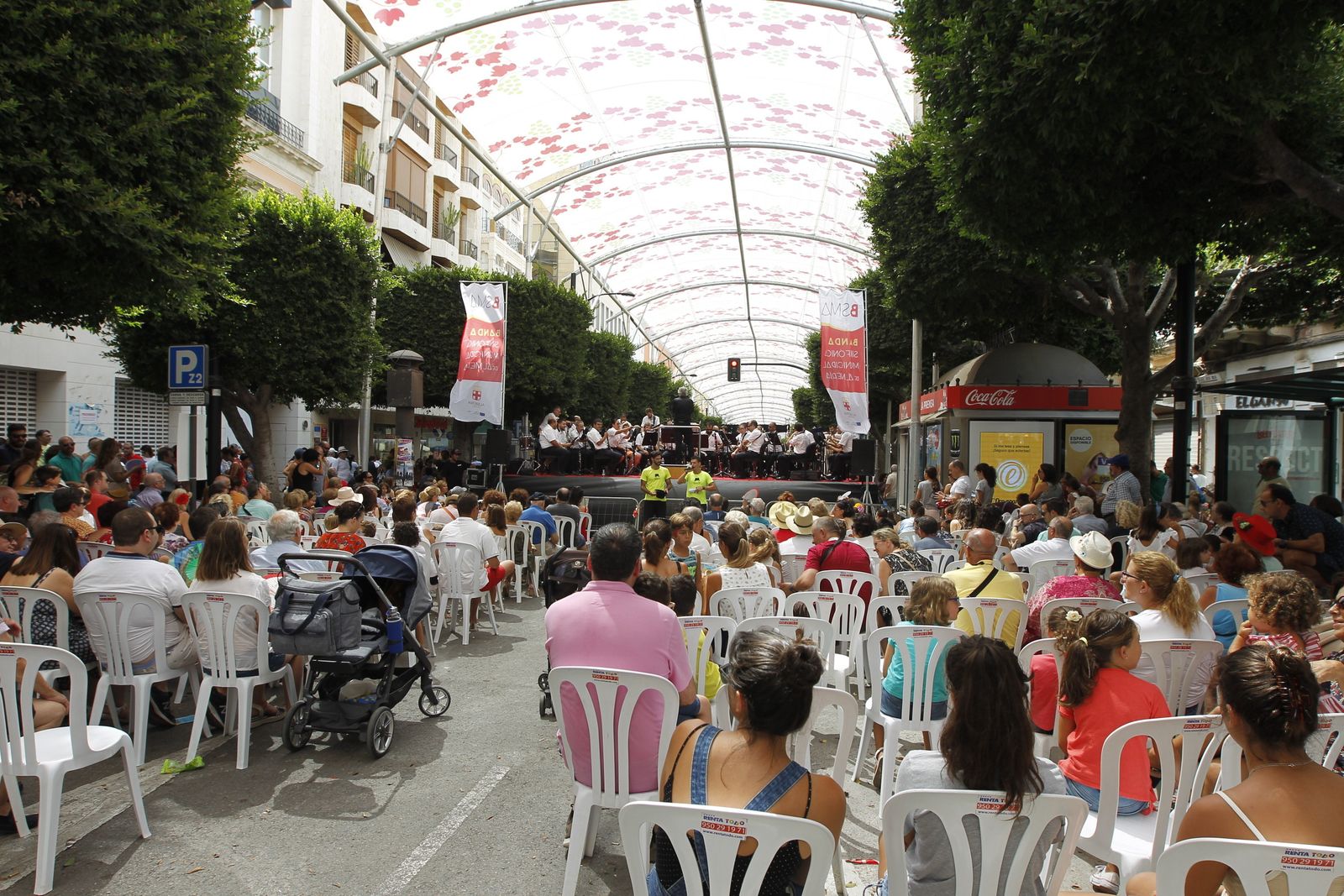 Fotogalería concierto Banda Sinfónica Municipal. Feria de Almería 2019