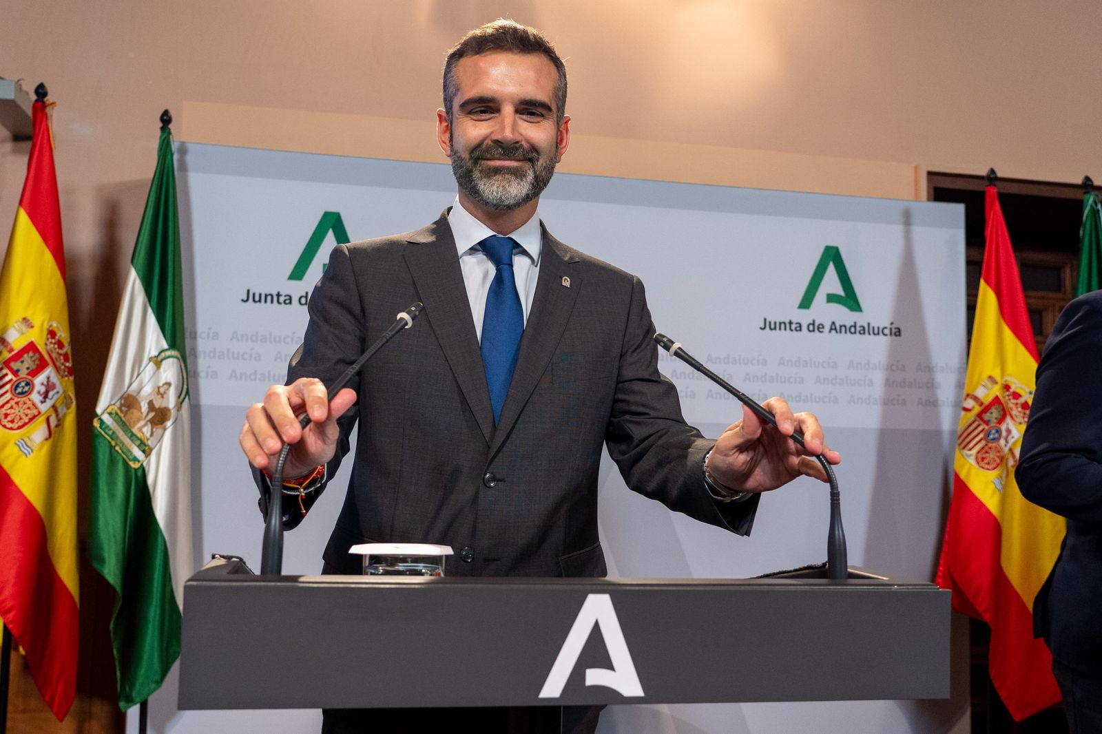 El portavoz de la Junta de Andalucía, Ramón Fernández-Pacheco.