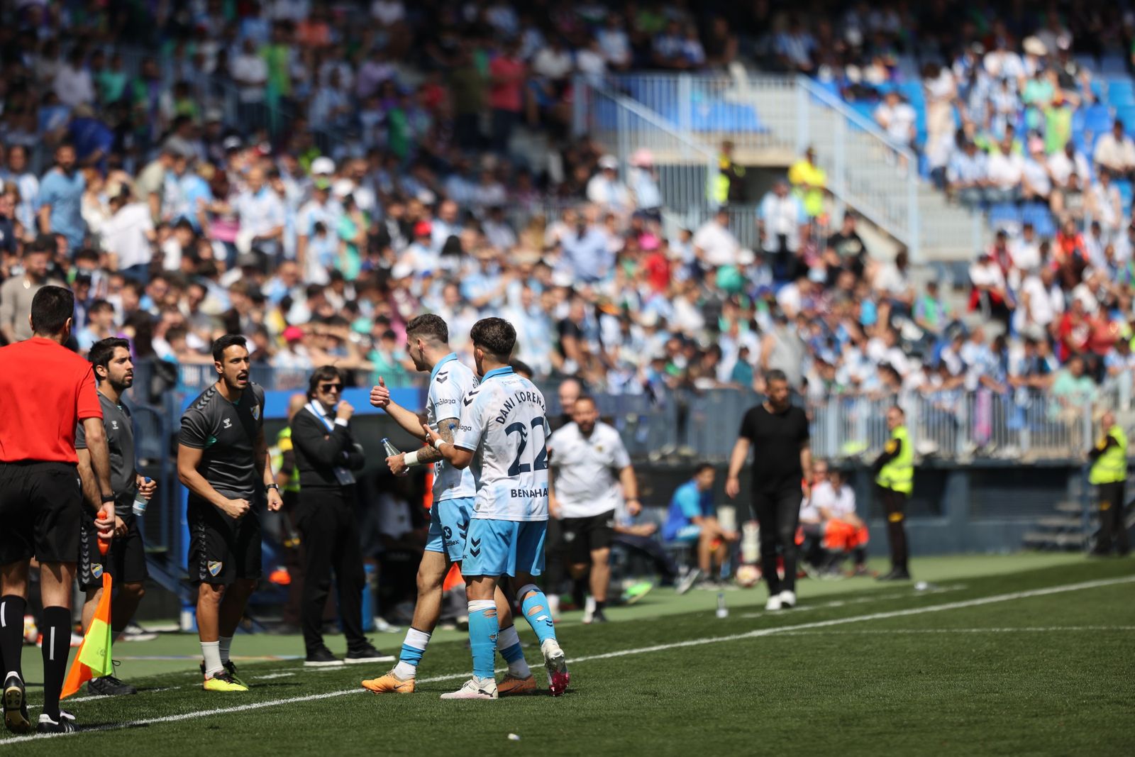 El Málaga CF - Intercity, en fotos