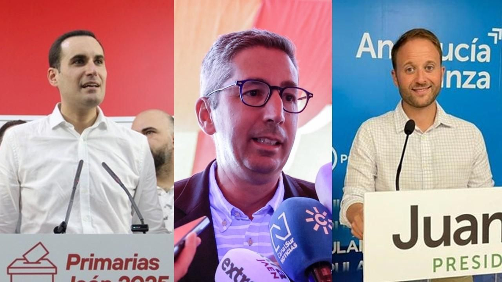 Juan Latorre, Juanma Camacho y Erik Domínguez.