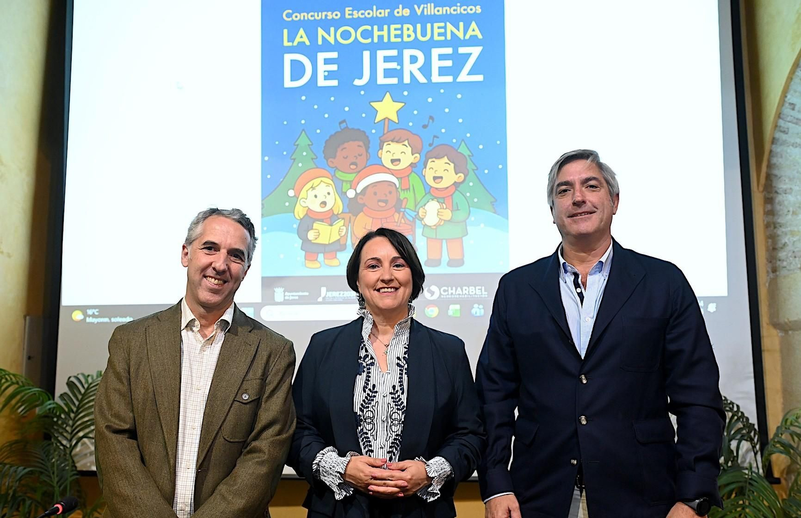 Presentación del concurso escolar de villancicos ‘La Nochebuena de Jerez’.