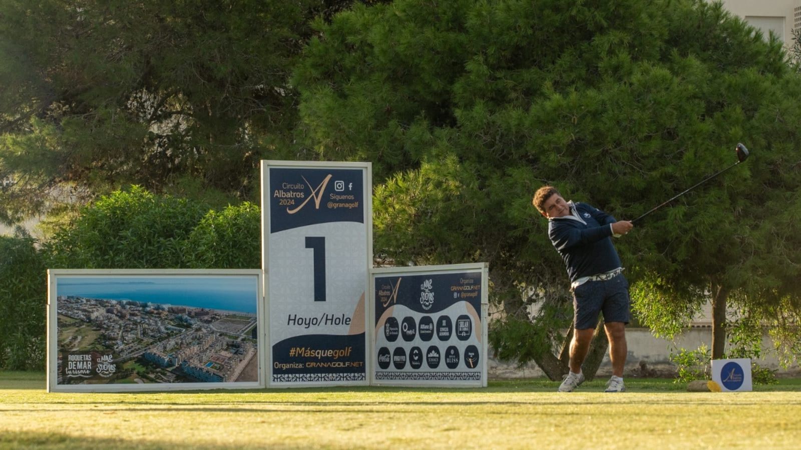 Un participante, en plena competición del pasado año.