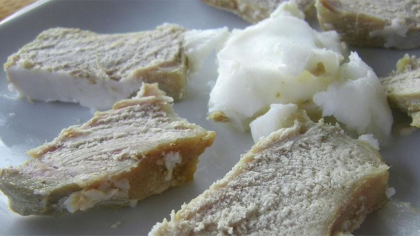 Lomo en manteca de la Venta Las Acacias.