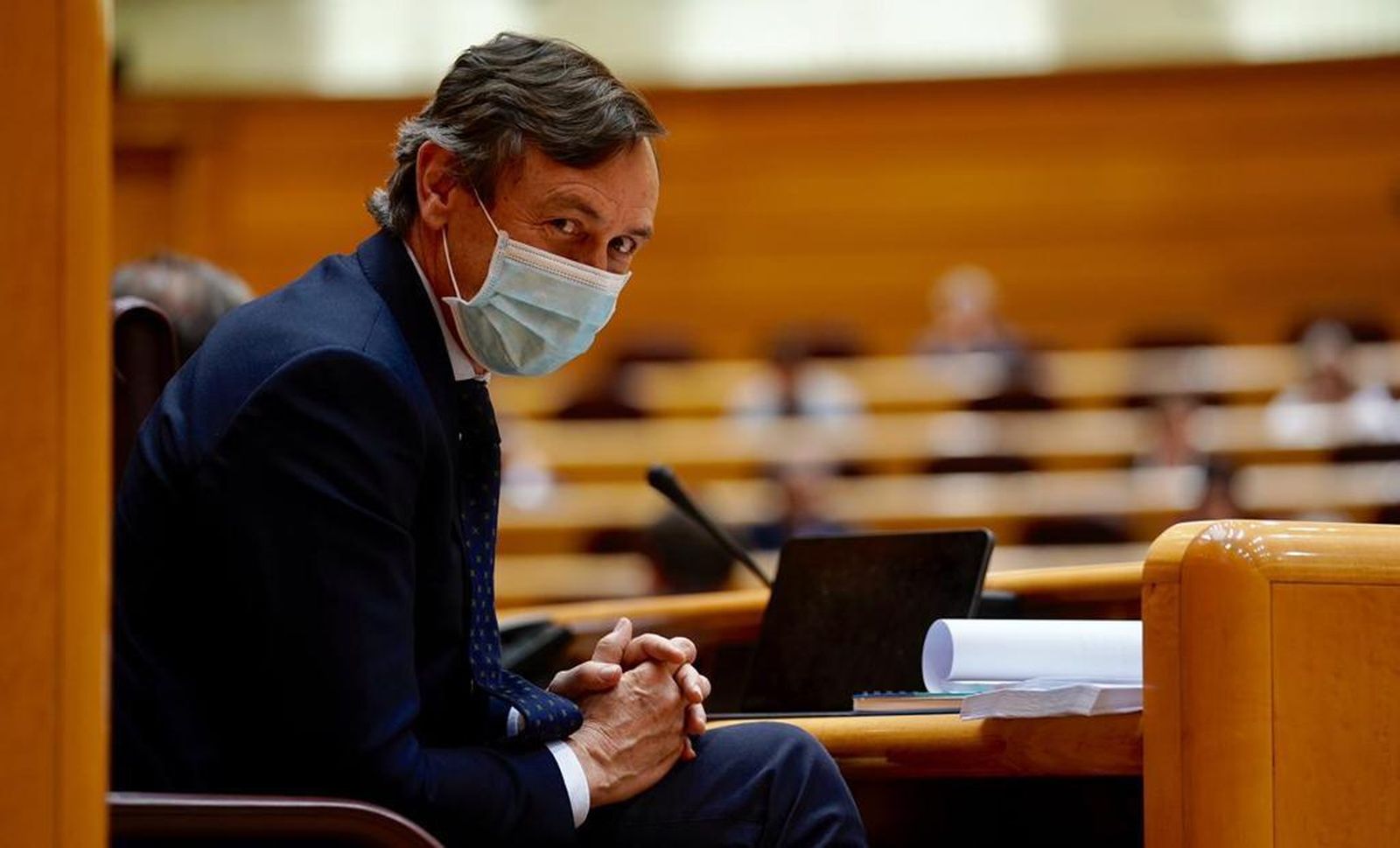 Rafael Hernando (PP), en el Senado