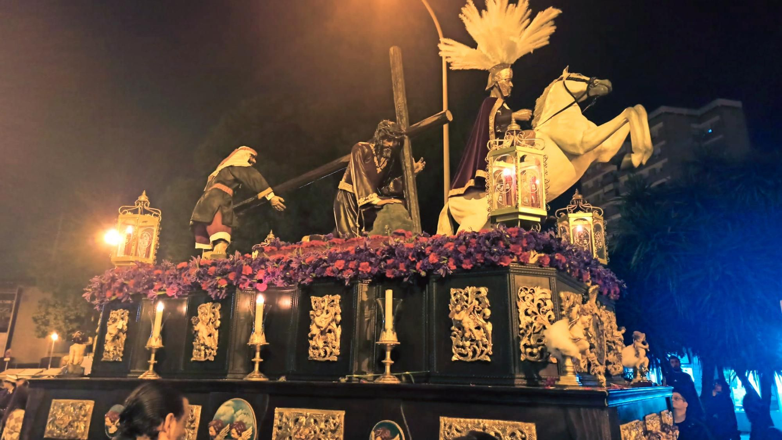 Procesión civil de La Humildad en San Pablo en el año 2022.