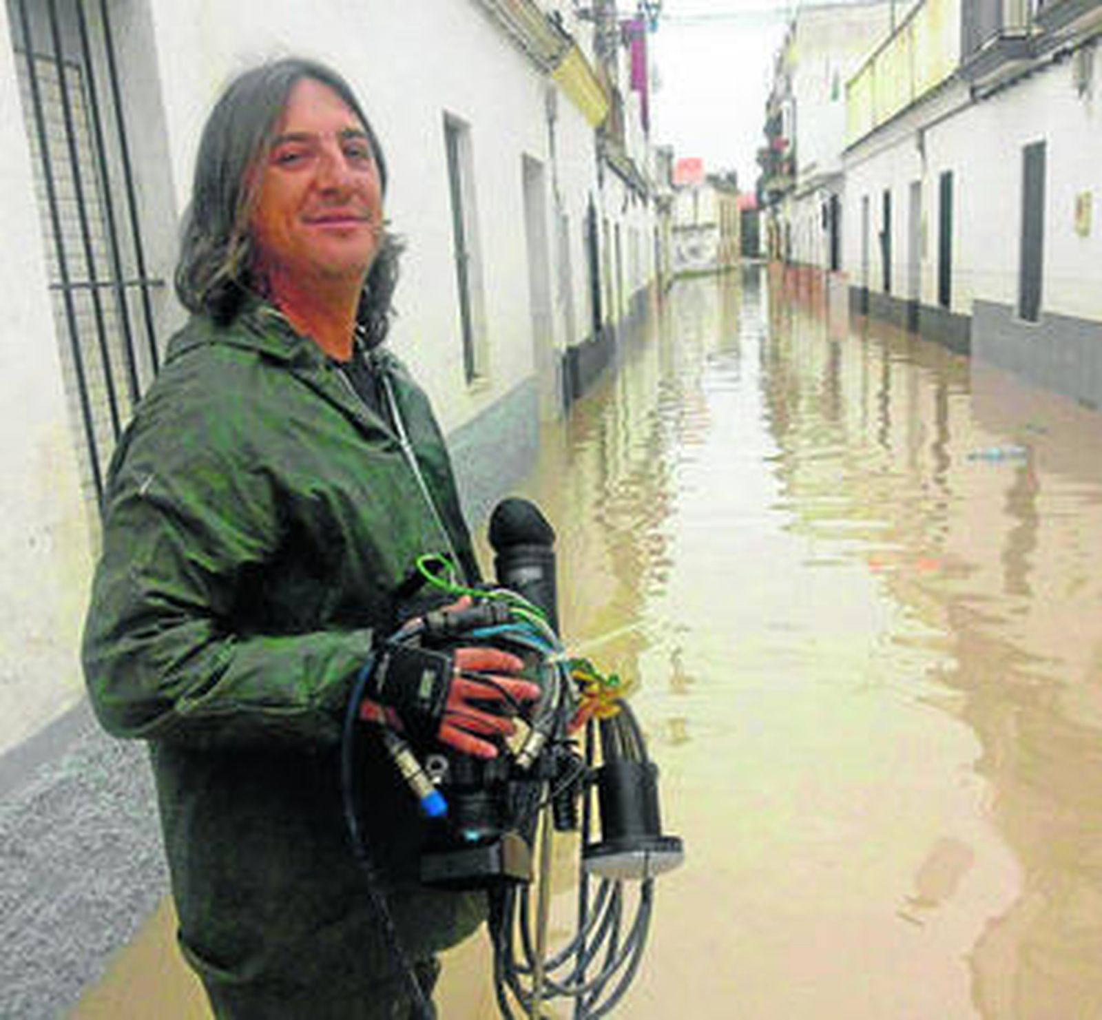 El cámara de televisión fallecido, Jesús Ruiz de Castro, en una imagen de archivo.