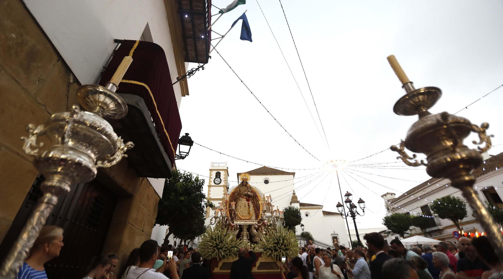 Las fotos de la procesión de Santa María Coronada en San Roque