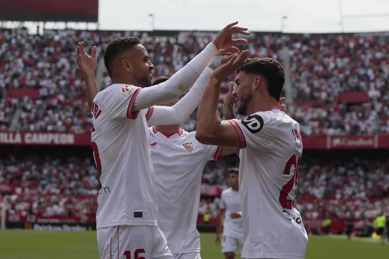 Las imágenes del Sevilla - Celta