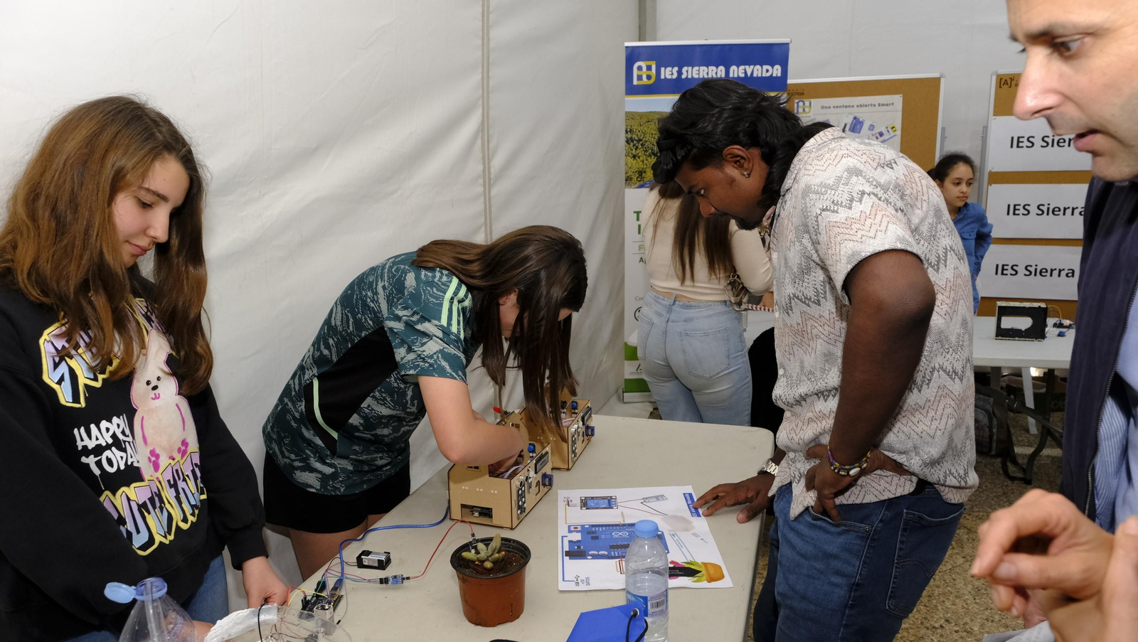 Imágenes de la Feria de la Innovación y la Ciencia en la Universidad de Almería-UAL
