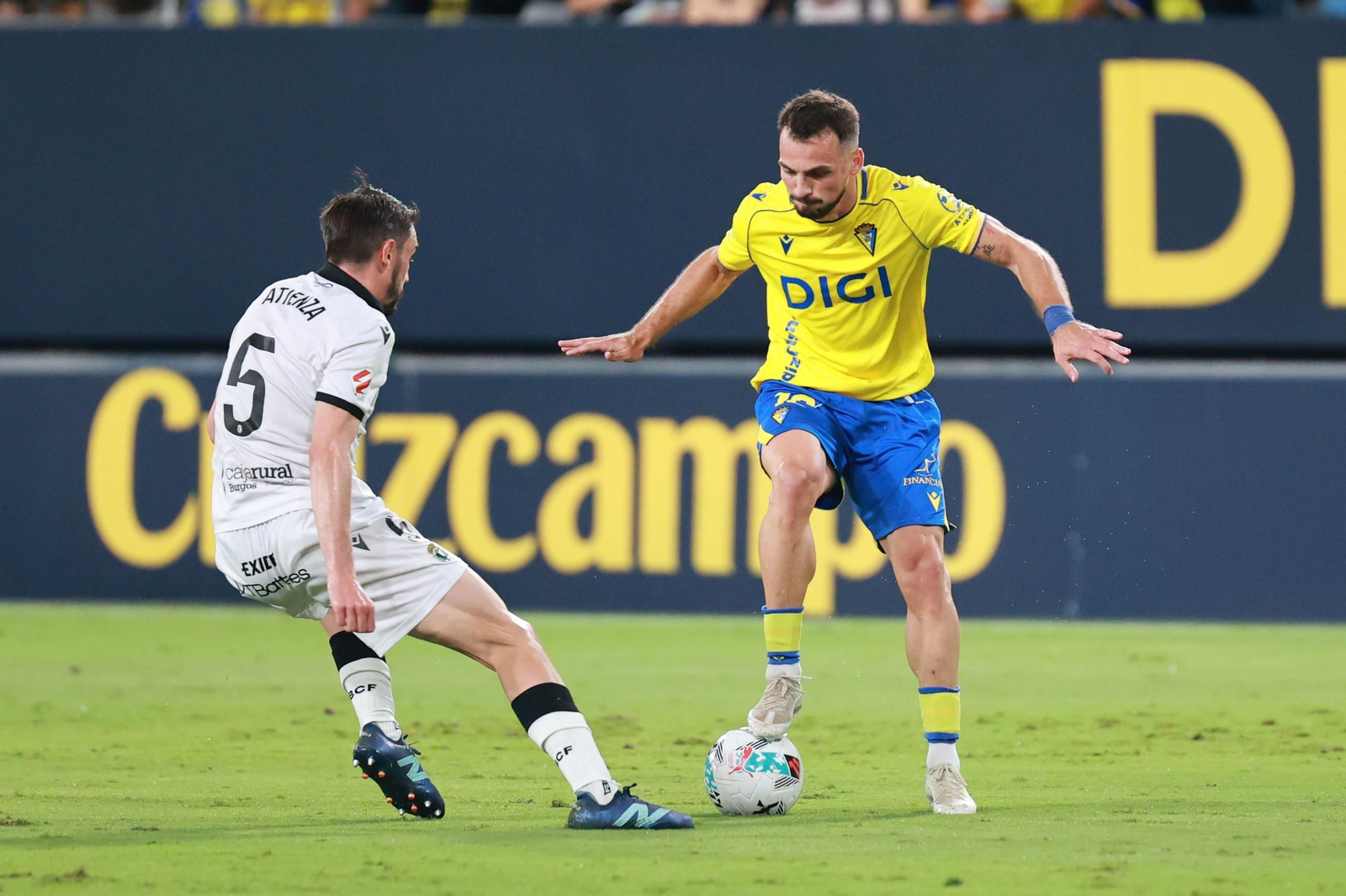 Las imágenes del Cádiz CF-Burgos
