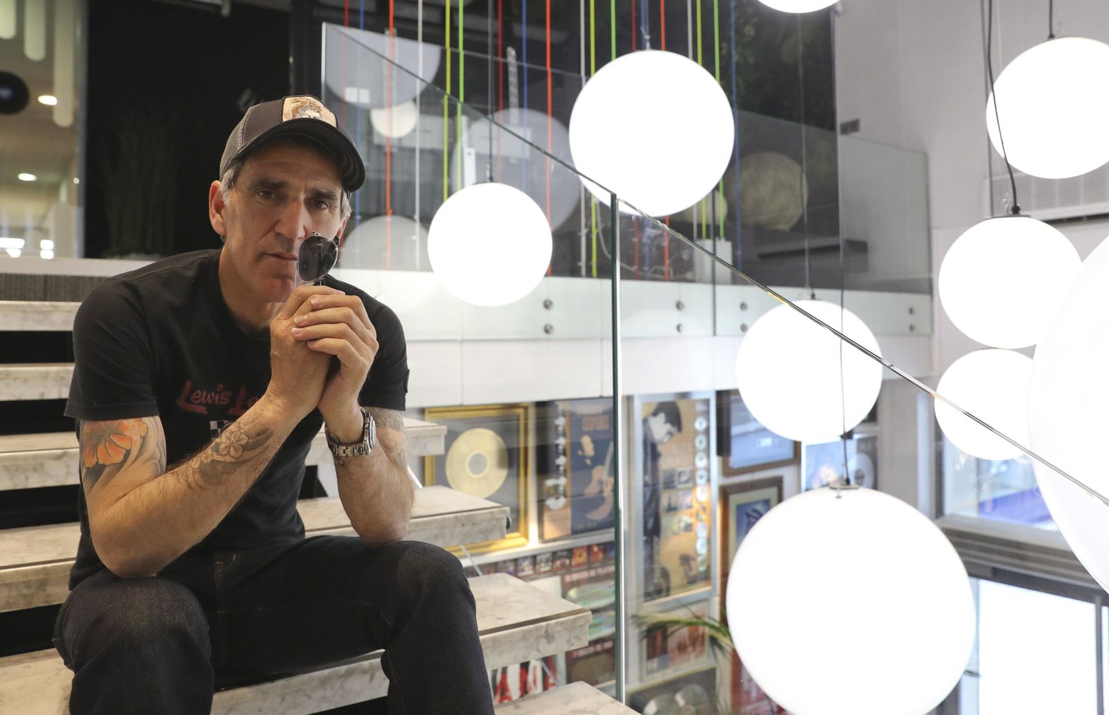 El cantante y compositor Mikel Erentxun.