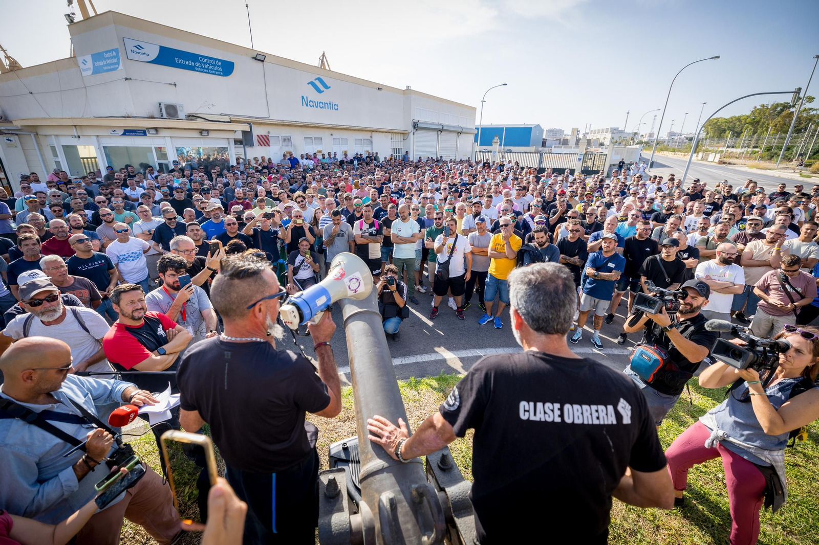 Las imágenes de las protestas de la huelga del metal en Cádiz de este viernes 27 de junio