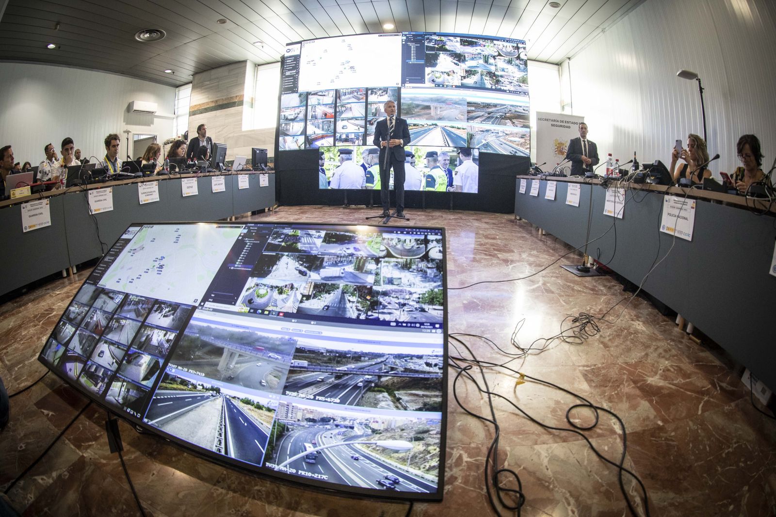 Fernando Grande Marlaska, durante la presentación del plan de seguridad de las cumbres de Granada
