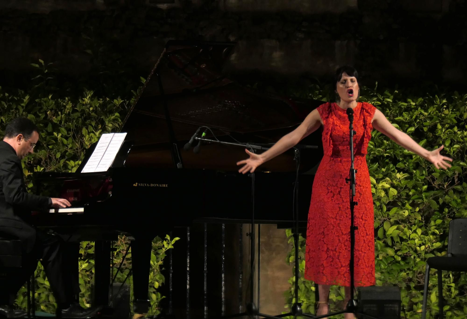 Mariví Blasco e Ignacio Torner en el Alcázar