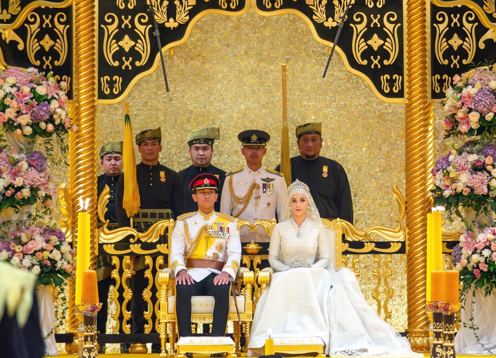 La boda real del sultanato de Brunei en imágenes