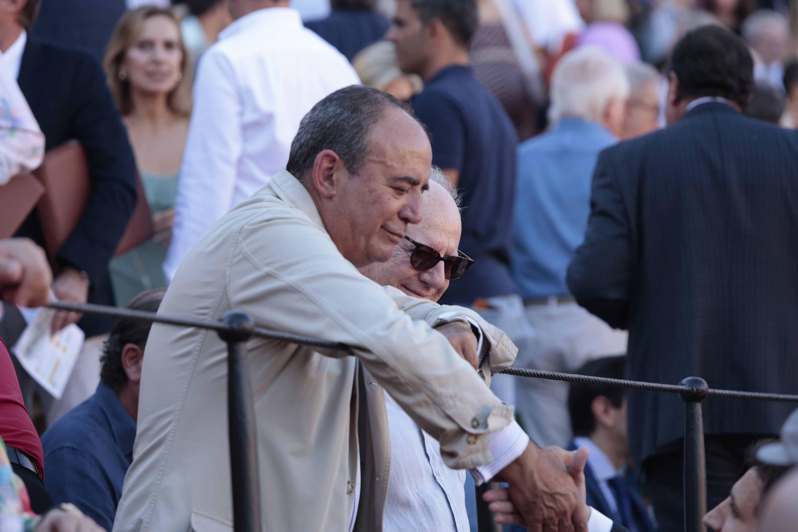 Ambiente en los tendidos de la Maestranza