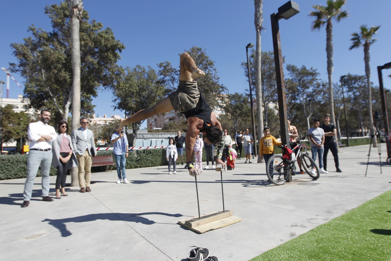 Fotogalería Pista de Calistenia. Parque de los Periodistas. Almería