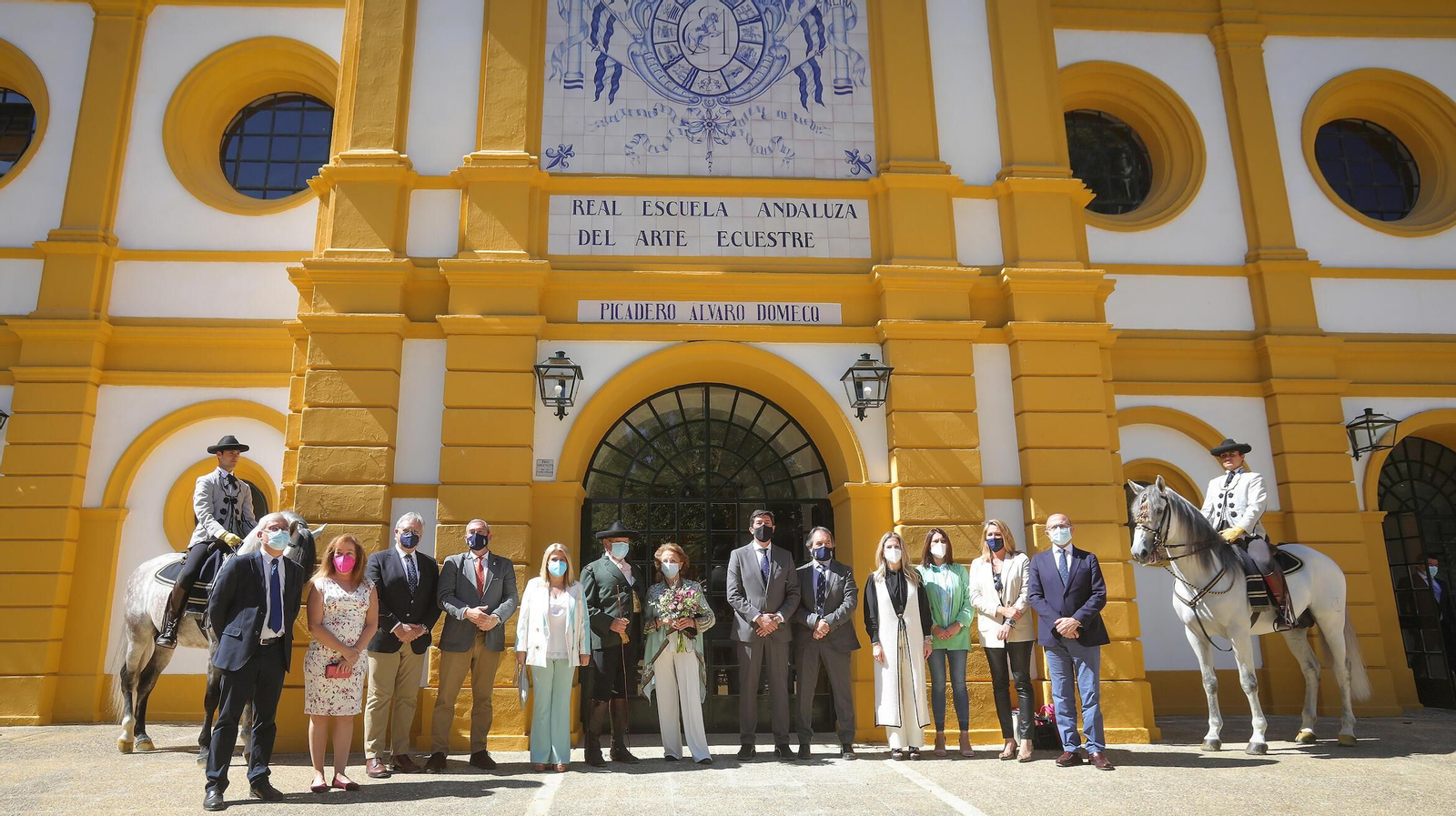 Así fue el homenaje a Álvaro Domecq en la Real Escuela Andaluza del Arte Ecuestre en Jerez