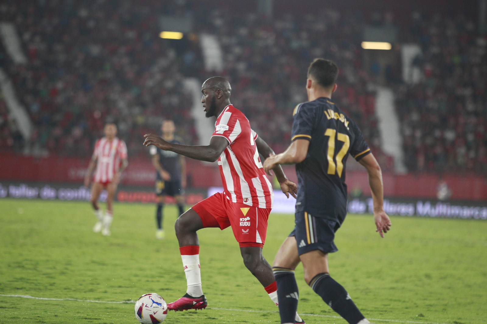 U.D. Almería-Real Madrid en imágenes