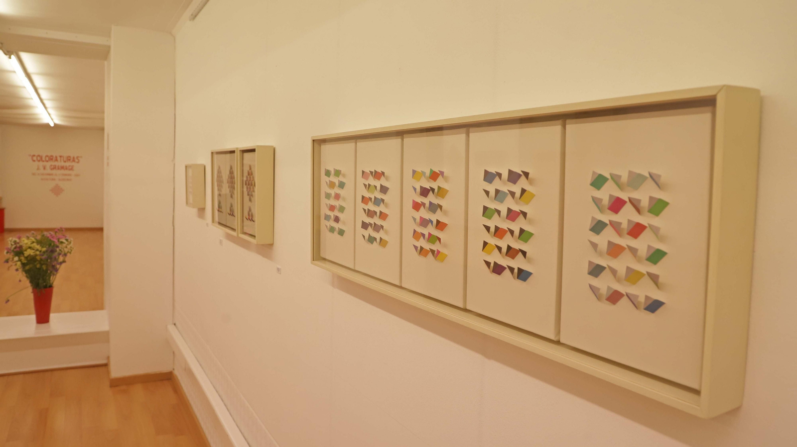 Fotos de la exposición 'Coloraturas' en Algeciras