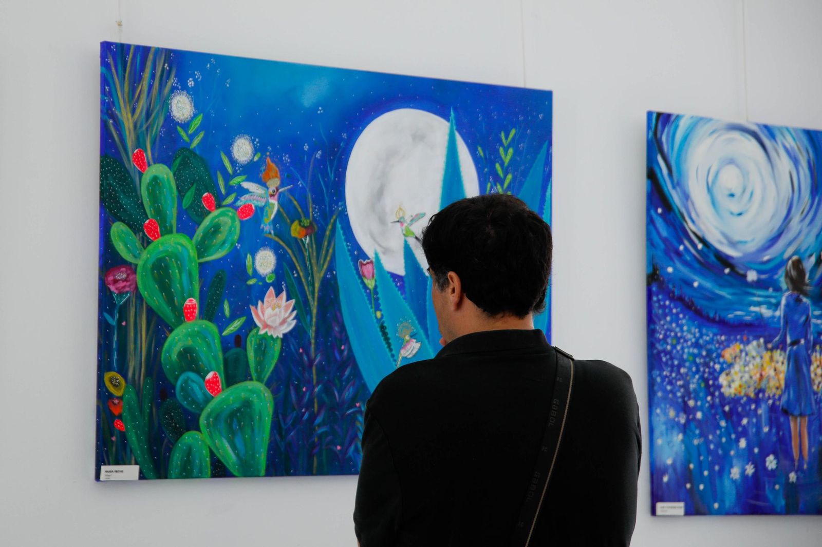Exposición Arte Pintura de la sala Jairán, en imágenes