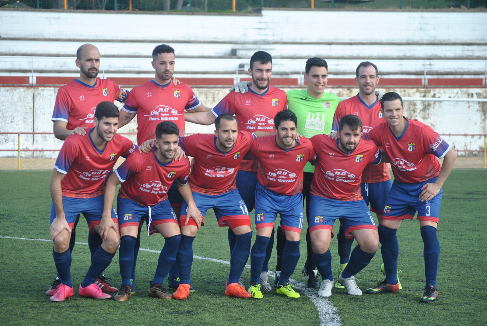 Once inicial del Zalamea que venció ayer al Moguer. Once inicial del Zalamea que venció ayer al Moguer.