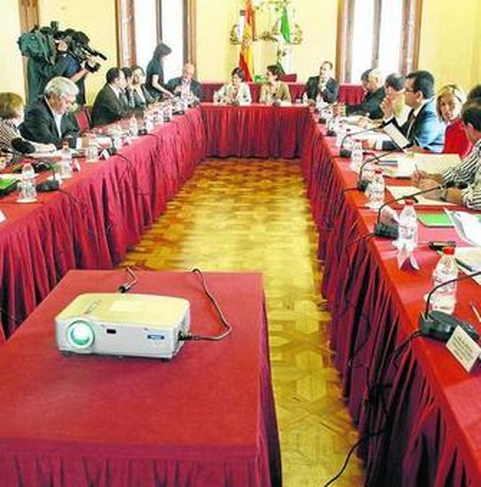 Una reunión de delegados provinciales en la capital.