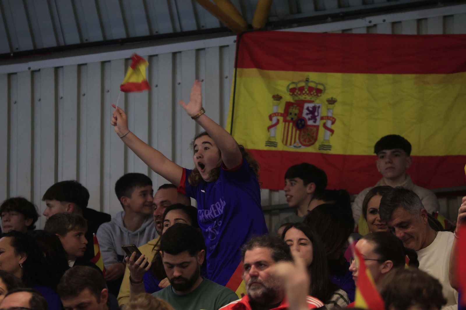Búscate en el Juan Carlos Mateo de Algeciras durante el España-Austria del preeuropeo  femenino