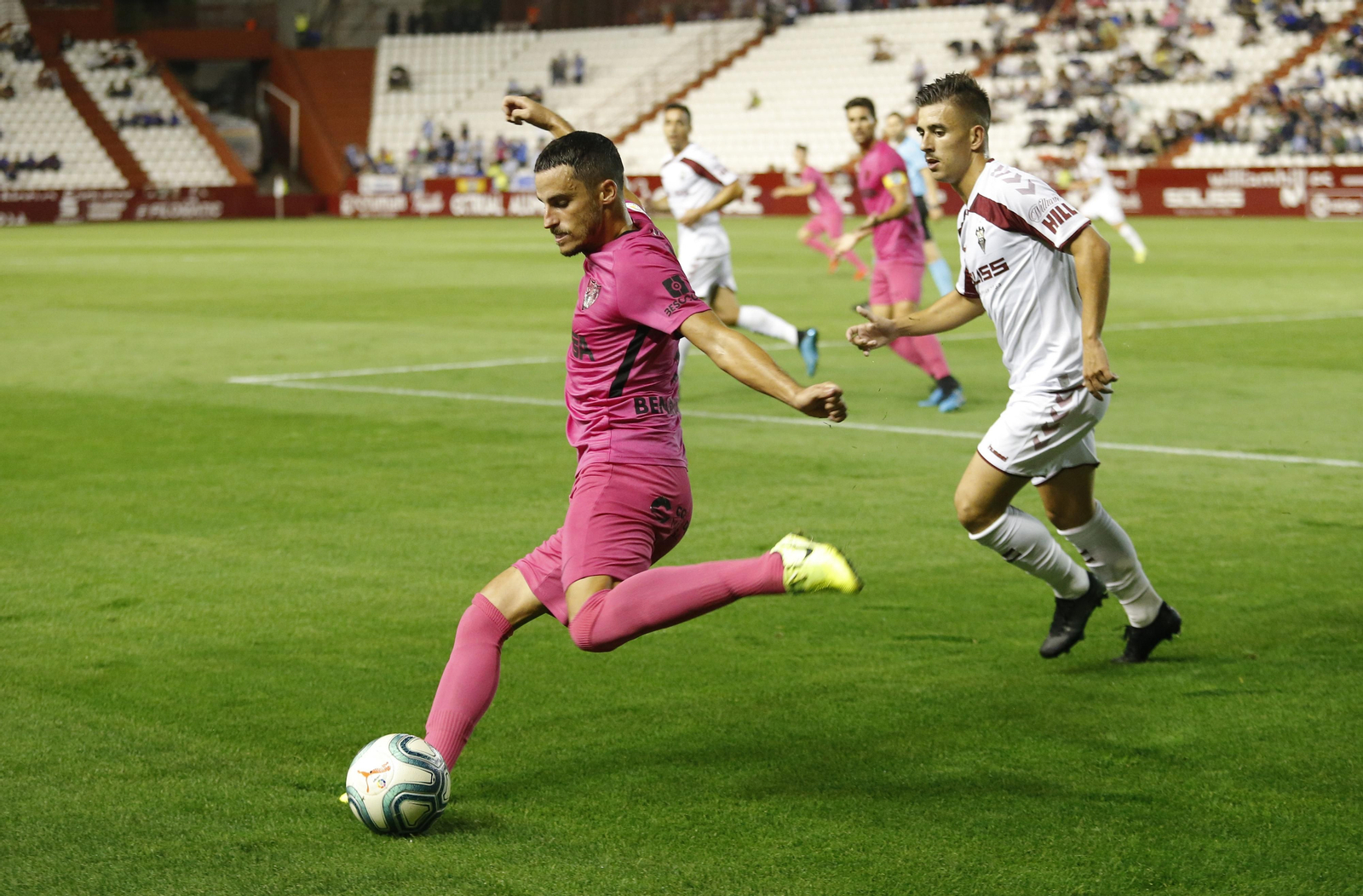 El Albacete-Málaga CF, en fotos
