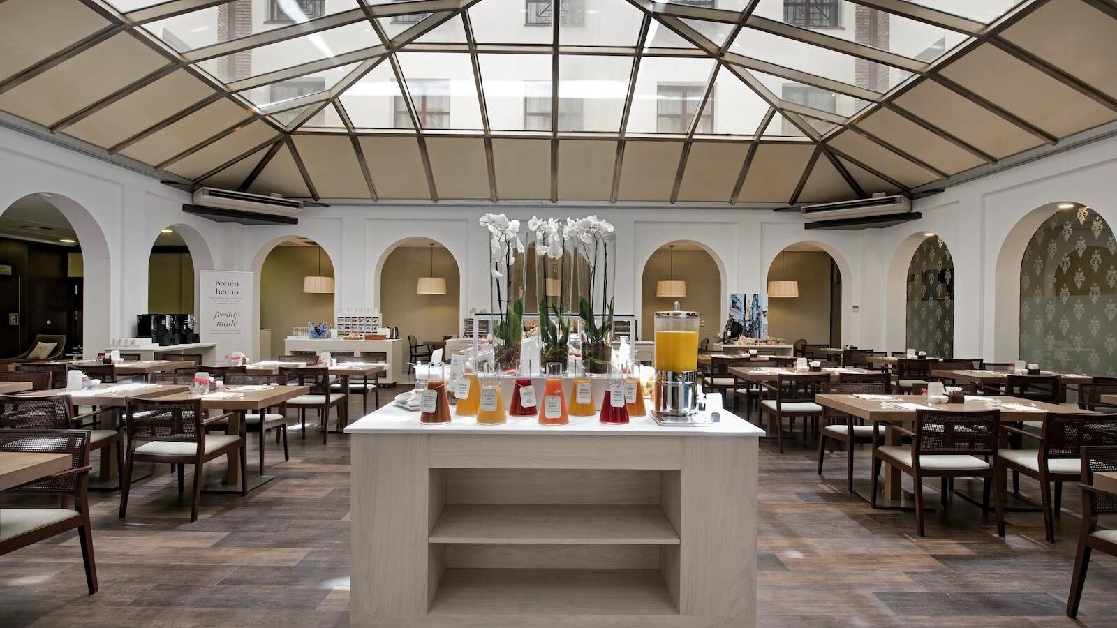 Una parte de la oferta gastronómica del hotel es fiel reflejo de la cocina local