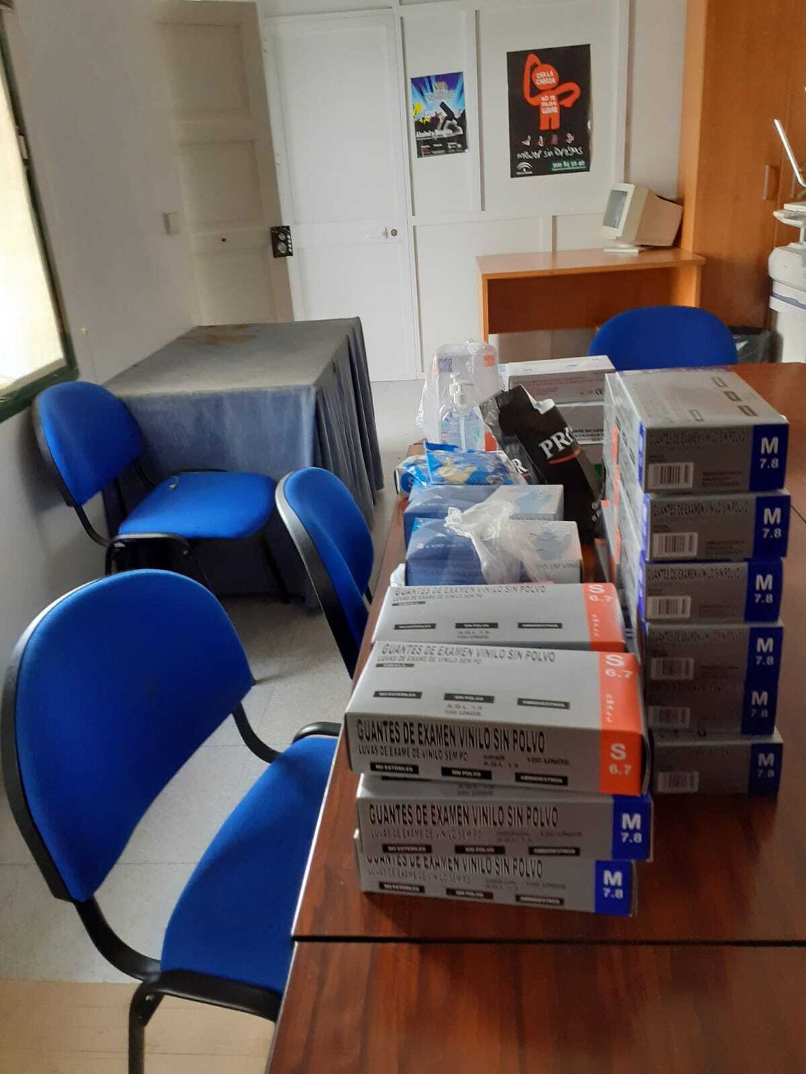 Material recogido en La Barca.