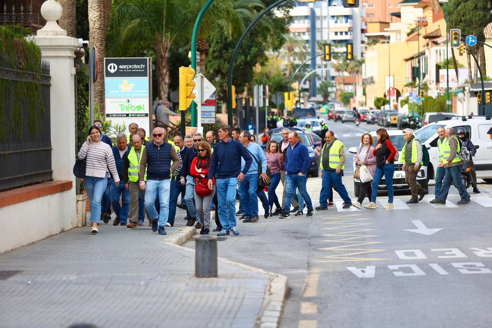 Vuelven los tractores a Málaga, las fotos de la protesta
