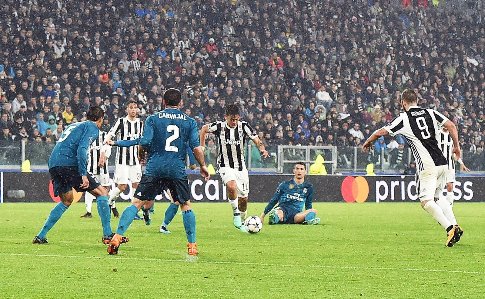 Las imágenes del Juventus-Real Madrid