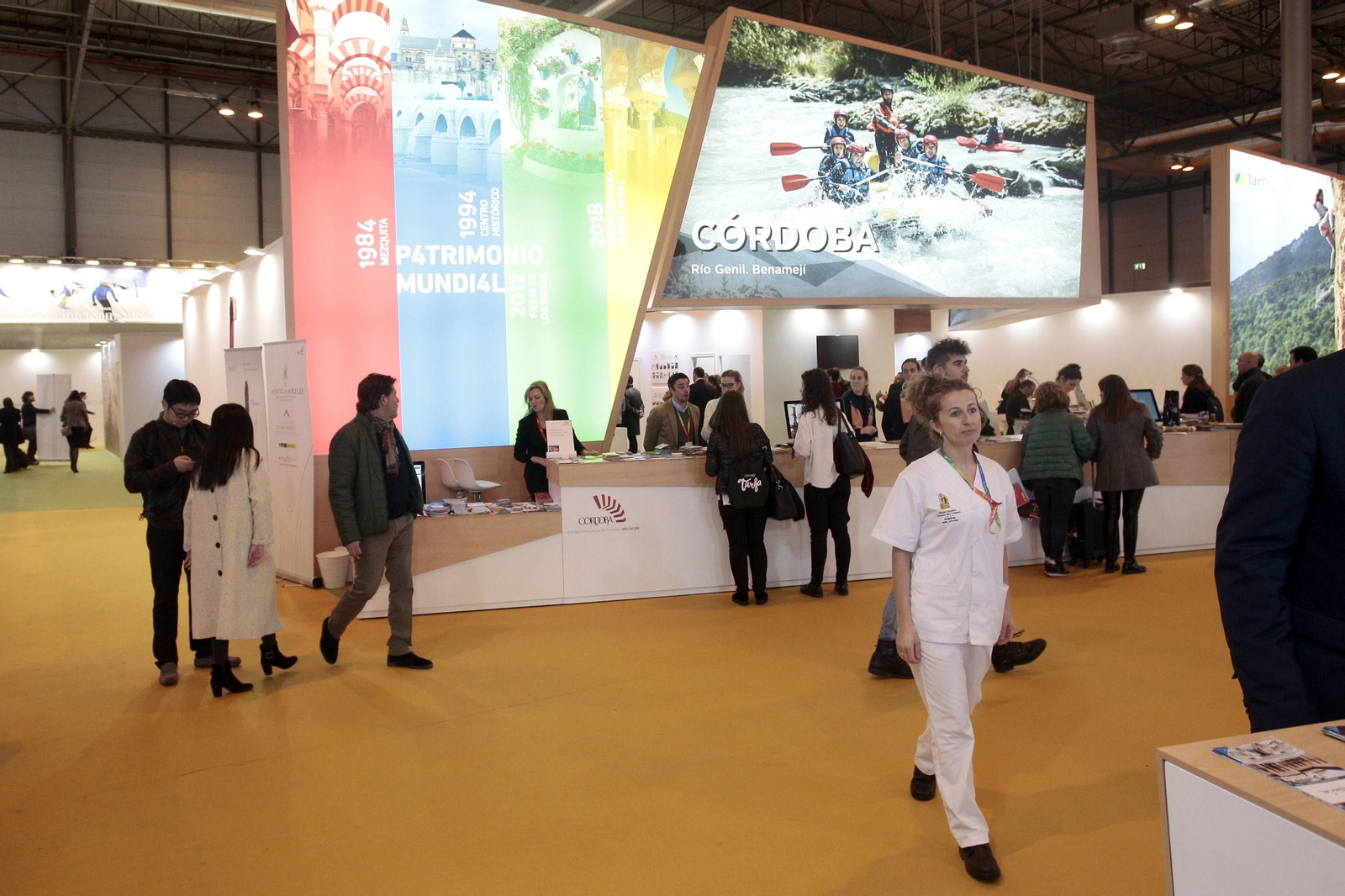 Detalle del expositor de Córdoba en Fitur 2019.