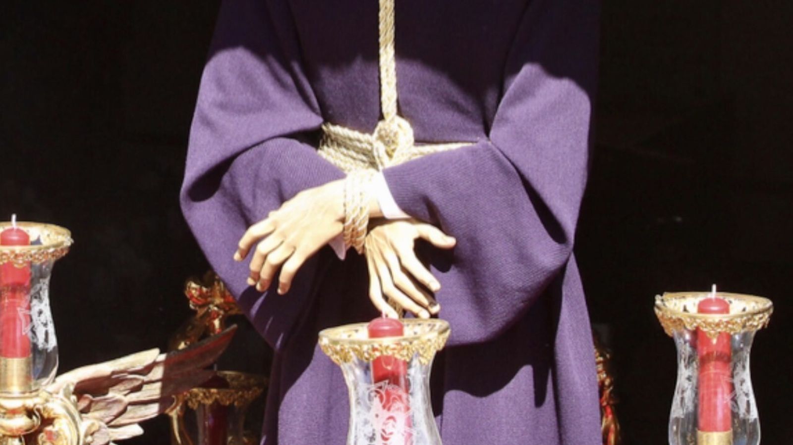 Las manos del Cautivo.