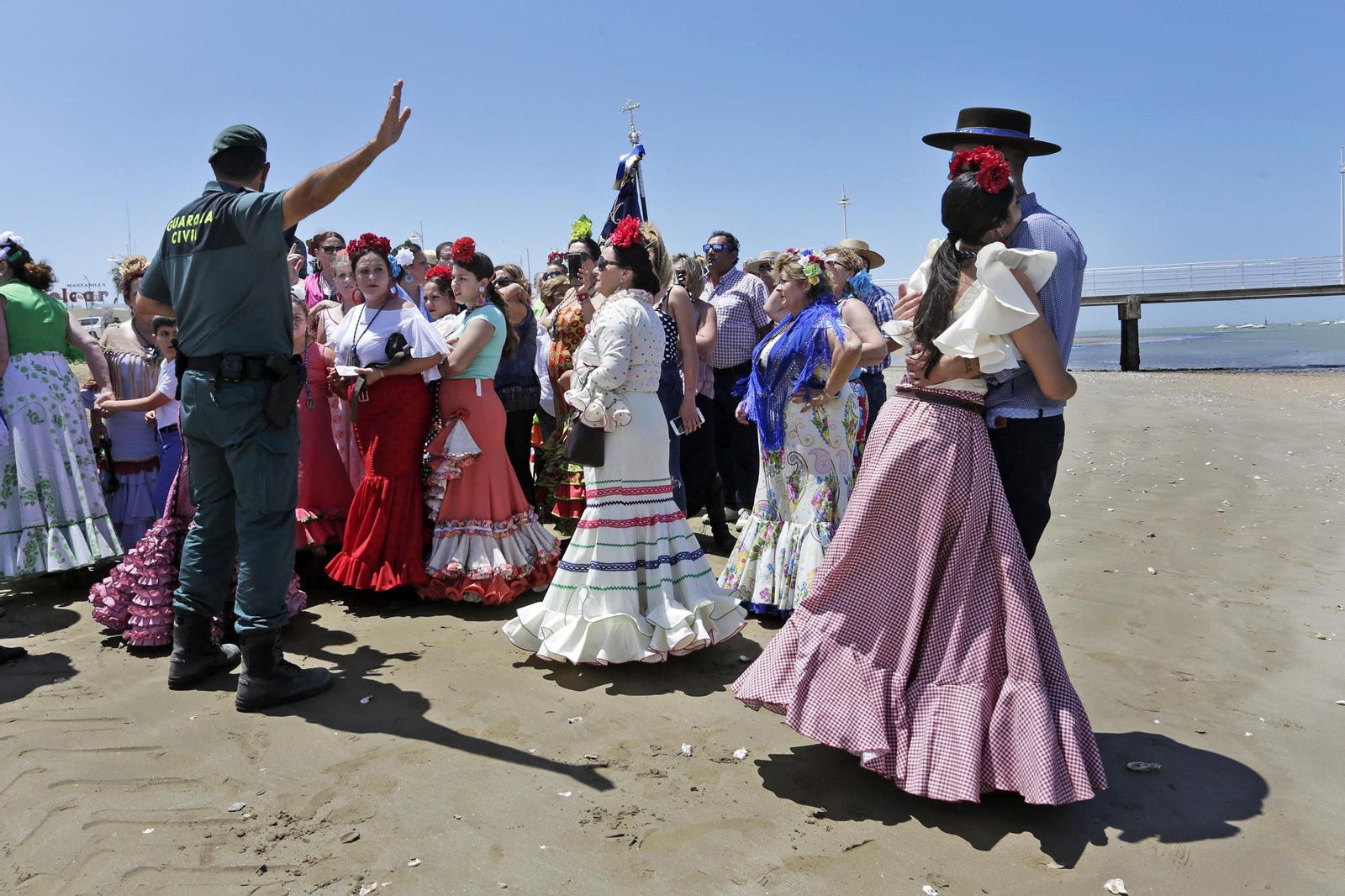 Las imágenes de la jornada en Bajo de Guía