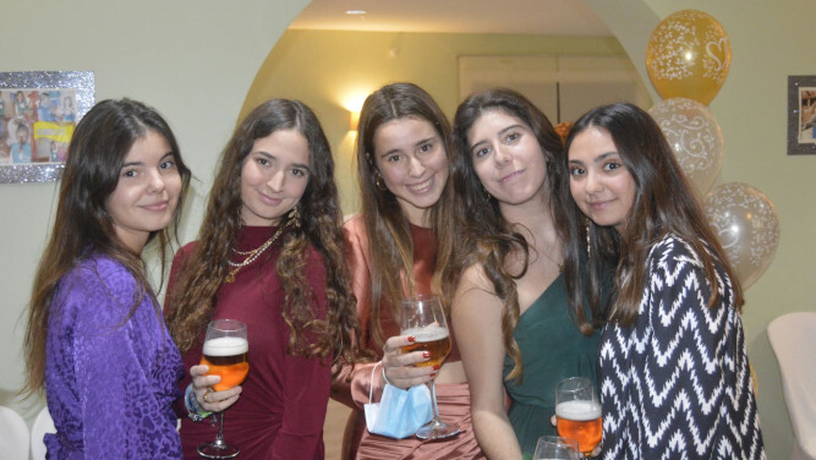 Carmen Carrero-Blanco, Rocío Castro, Alejandra Castillo, Carmen Ramiro  y Blanca Ruiz.