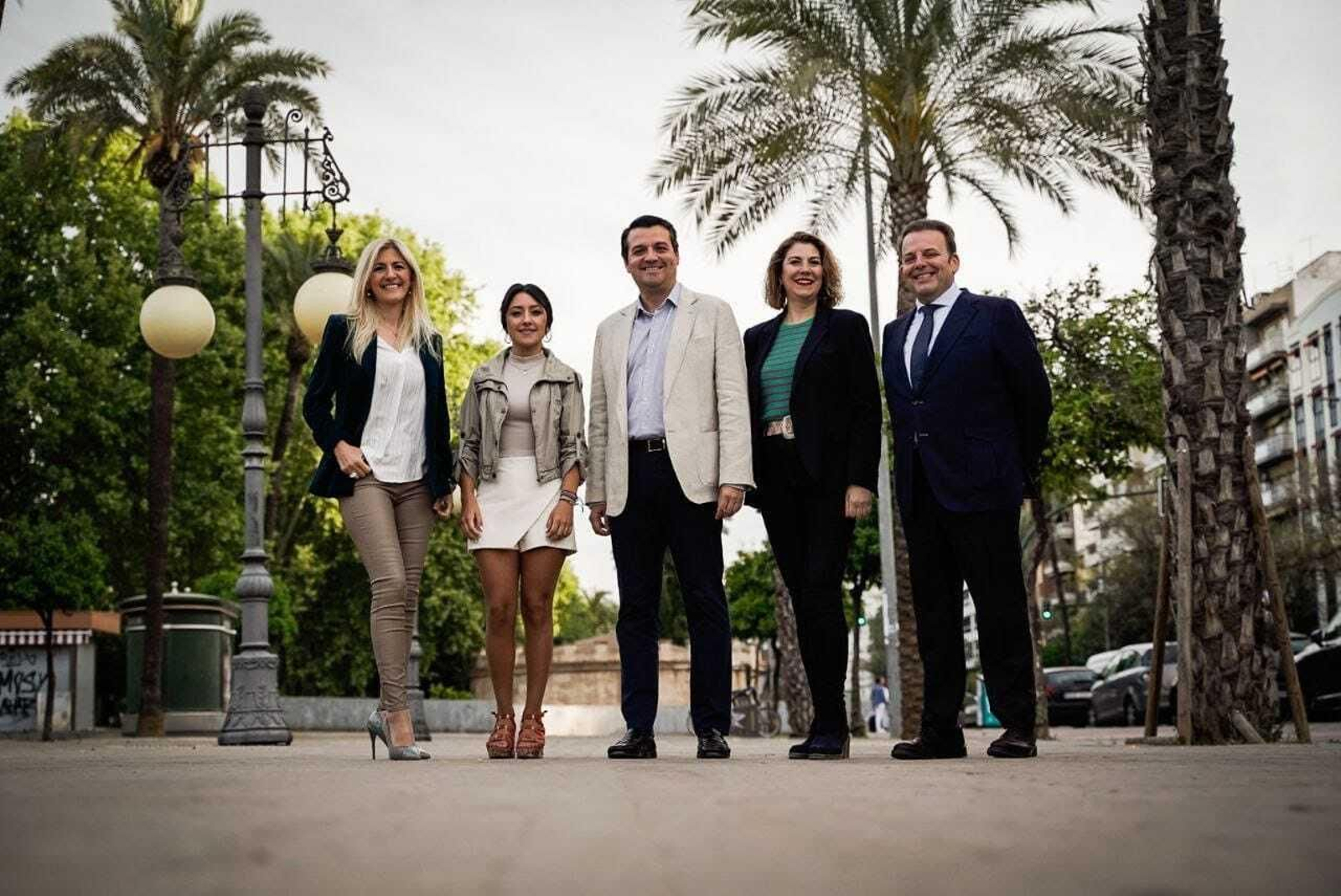 Lourdes Morales, Cintia Bustos, Eva Contador y Julián Urbano.
