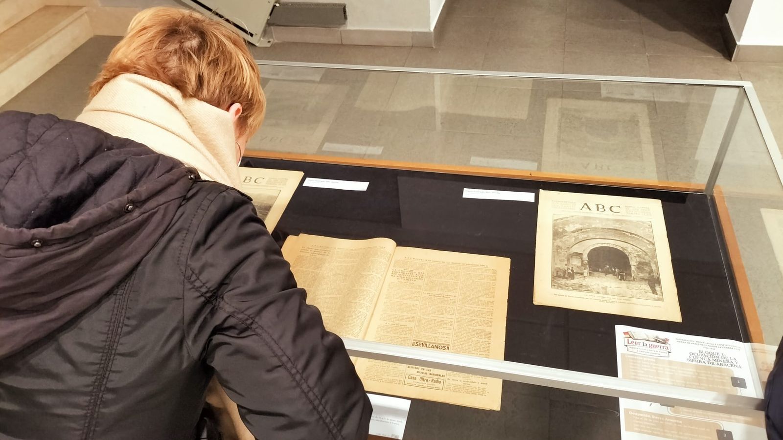 Periódicos que se pueden leer en la muestra 'Leer la Guerra. Información, propaganda y conflicto en la Sierra de Aracena durante la Guerra Civil (1936-1939)'