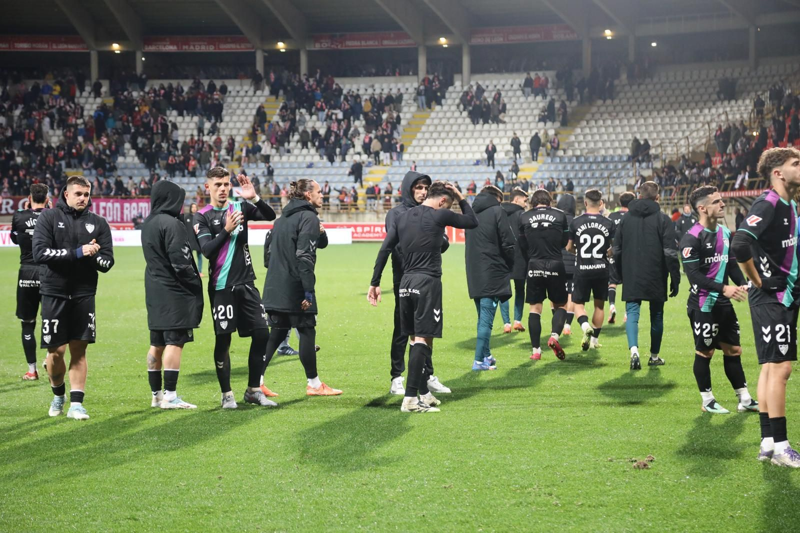 Cultural Leonesa-Málaga CF: Las fotos del partido