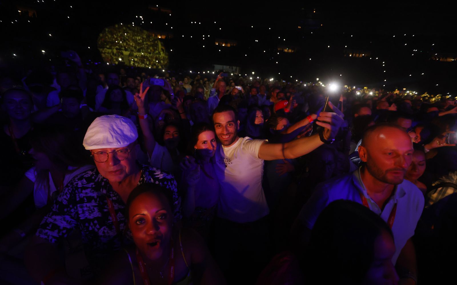 Las imágenes del concierto de Marc Anthony en Sevilla