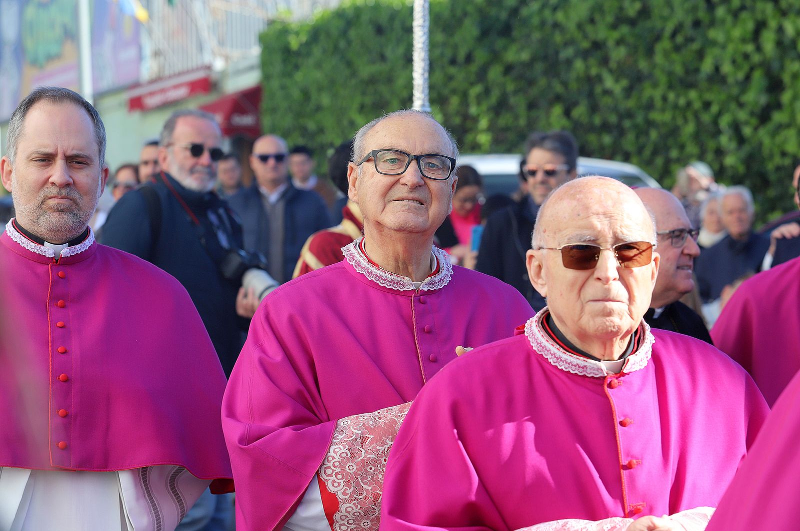 Imágenes de la procesión de San Sebastián en Huelva