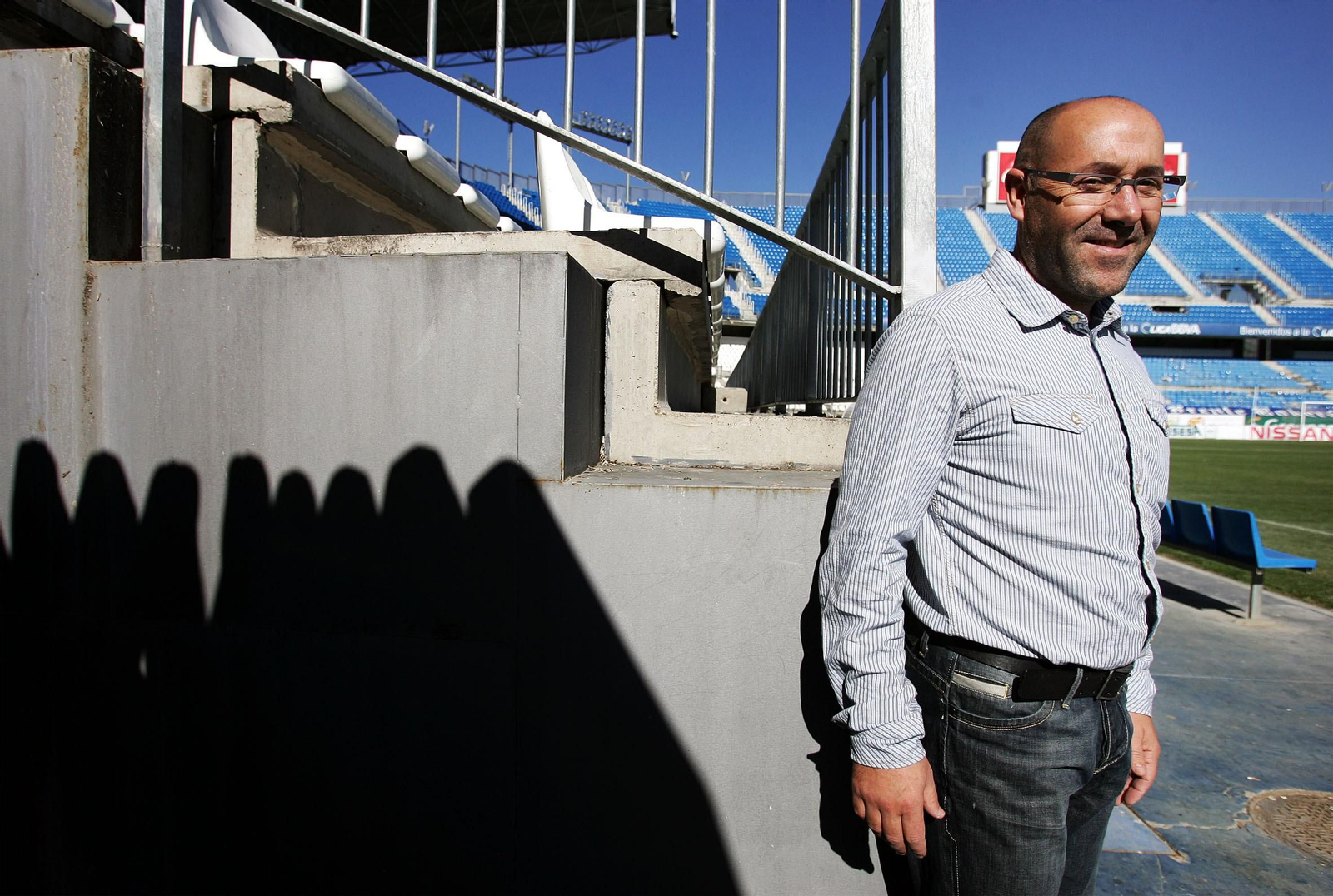 Las fotos de Marcelino Torrontegui en su etapa en el Málaga